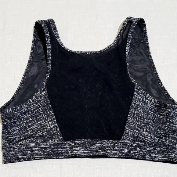 VSX Victoria's Secret Womens Medium Gray Athletic Workout Sports Bra - Picture 2 of 6